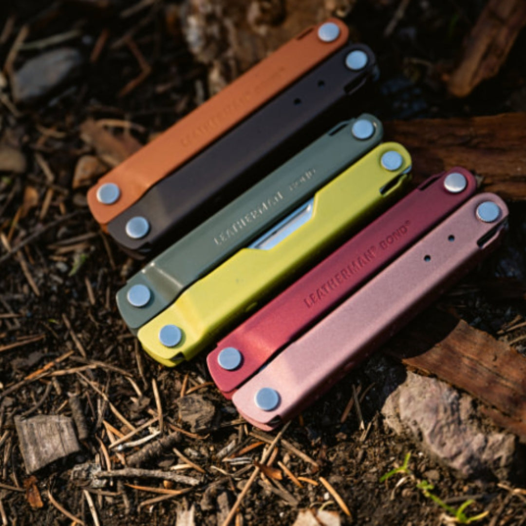 REBAR Burnt Sienna Leatherman сгъваем комплект с инструменти - мулти инструмент - multitool