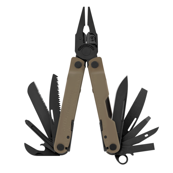 REBAR Coyote Tan Leatherman сгъваем комплект с инструменти - мулти инструмент - multitool