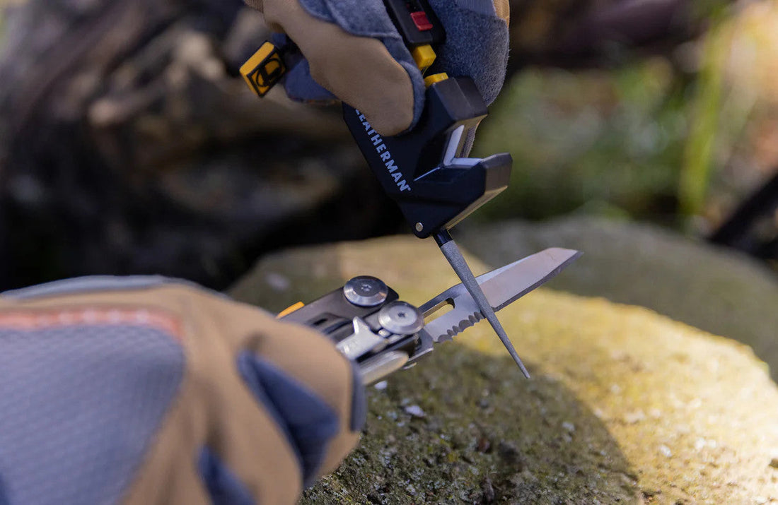 Ръководство за заточване на остриета – Leatherman