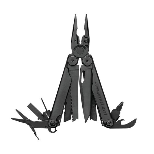 WAVE+ BLACK Leatherman сгъваем комплект с инструменти - мулти инструмент - multitool